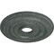 Ekena Millwork Oldham Ceiling Medallion (Canopies up to 8 5/8"), 18"OD x 3 3/8"ID x 7/8"P, Athenian Green Crackle CM18OL1AGC - alternate 4
